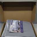 ACCURATEX Cooling Comforter Queen/Full Size, Q-max>0.45 Arc-Chill Cooling Blanket for Hot Sleepers, Lightweight Cool Blankets for Night Sweats, Silky Breathable Summer Cool Comforter,Grey(90"x90")