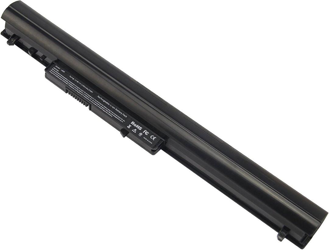 Laptop/Notebook Battery Replacement for HP 776622-001 728460-001 TPN-Q130 752237-001 TPN-Q132 LA04 TPN-Q129 LA04DF HSTNN-DB5M HSTNN-YB5M F3B96AA HSTNN-UB5M - Black - High Performance New