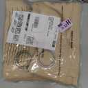 PI Blackout Room Divider Curtains, Thermal Insulated Privacy Curtains for Front Door/Sliding Door/Closet/Patio (Beige, W34XL80)