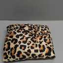 Yobvec Cheetah Print Car Seat Covers Front Universal Set of 2, Leopard Car Accessories