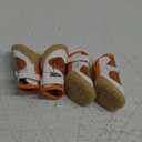 Dog Shoes for Small Dogs, Breathable Dog Boots Paw Protector for Hot Pavement Winter Snow, Dog Booties with Rugged Anti-Slip Sole for Hardwood Floors Outdoor Walking Brown - White Size 3 (#3 (Width 1.49 inch) for 11.0-16.5 lbs)