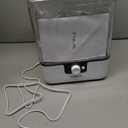 CHIVALZ Humidifiers for Bedroom Large Room, 6L Cool Mist Top Fill Humidifier with Essential Oil Diffuser, 26dB Quiet Ultrasonic Humidifier for Baby Nursery Plants, 50H Runtime Night Light 1 Pack White