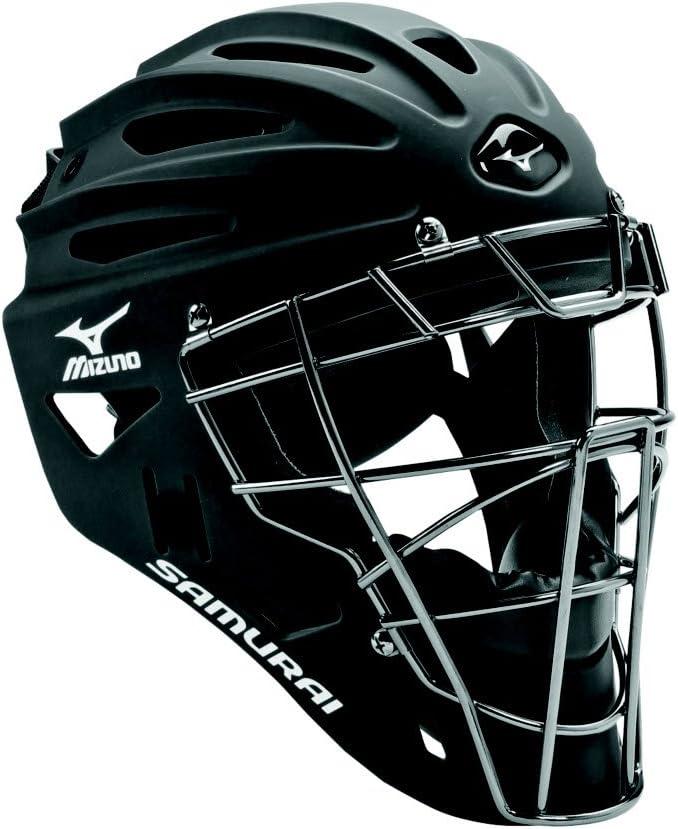 Mizuno Samurai G4 Youth Baseball Catcher's Helmet Black