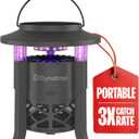 Dynatrap Outdoor Bug Trap, Tungsten 1/4 Acre Mosquito, Fly, Gnat, Moth Trap