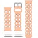 Light Pink Hearts Watch Band 