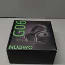 NUBWO G06 Dual Wireless Gaming Headset with Microphone for PS5, PS4, PC - 23ms Low Latency Audio - 100-Hour of Playtime - 50mm Drivers (Black-Green)