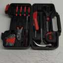 Beaiguna 39PCS Tool Set for Home, Basic Household Apartment College Dorm Repair Tool Kit, Small Home Hand Tool Set for All Purpose, Portable General Tool Kits for Men, Upgrade Toolkits for The House