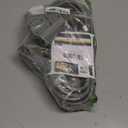 EP 2 Pack 15 Ft Outdoor Extension Cord with 3 Electrical Power Outlets - 16/3 SJTW Grey Cable with 3 Prong Grounded Plug for Safety Great for Christmas Lights, Garden and Major Appliances