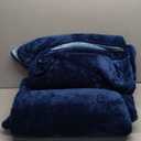 PetAmi Waterproof Dog Blanket, Leakproof XL Pet Blanket for Large Dogs, Furniture Sofa Couch Cover Protector, Fleece Cat Throw Bed Crate Kennel, Reversible Washable Soft Plush, Twin 60x80 Navy Blue