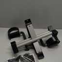 TABEKE Under Desk Pedal Exerciser, Fully Assembled Mini Exercise Bike for Leg and Arm Workouts, Foldable Desk Bike Peddler Machine for Seniors with Clear LCD Display & Adjustable Resistance