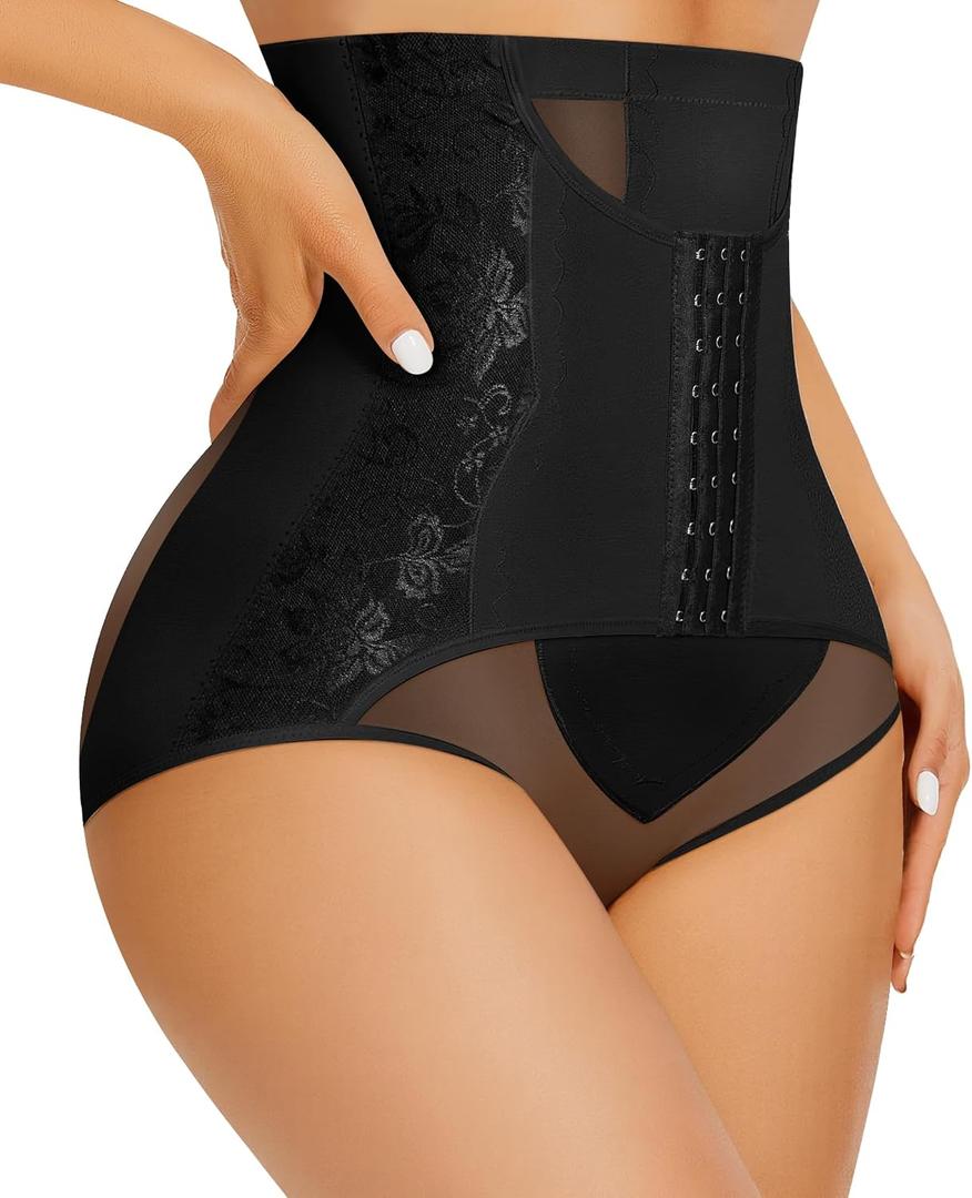 CYDREAM Shapewear Tummy Control Underwear for Women Faja Body Shaper Postpartum High Waisted Slimming Butt Panties Seamless, Medium