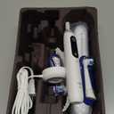 Oral-B iO Series 8 Electric Toothbrush with 2 Replacement Brush Heads and Travel Case, Rechargeable Toothbrush, Whitealabaster