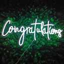 Large Congratulations Neon Sign Graduation Decorations 2026 Dimmable Grad Party Led Wall Decor Congrats Grad Light Up Sign for Backdrop 20 * 9.6 Inch