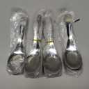 Tioncy 24 Pcs Stainless Steel Soup Spoons Mirror Polished Asian Soup Spoons for Bouillon Dessert Cereal Ramen Pho Wonton Dumpling Noodles