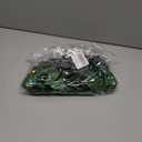 12pcs Velvet Ribbon Bows 7.9 x 17.7In Large Christmas Bow Decoration for Tree Door Wreath Garland Staircase (green)