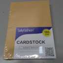 SallyFashion 70 Sheets Brown Cardstock 8.5 x 11, 180gsm Kraft Card Stock Paper, Heavy Cardstock Printer Paper for Invitations, Scrapbooking, Crafts, Diy Cards, Decoration