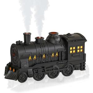 Train Diffusers for Essential Oils,300ml Magic Train Diffuser, Large Room Remote Control Aromatherapy Diffuser, Ultrasonic Cool Mist Humidifier Auto Off for Office Bedroom