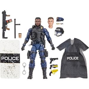 G.I. Joe Classified Series Legacy Collection: Action Joe  Police Emergency Service Unit (ESU), Collectible 6-Inch Action Figure with 14 Accessories