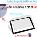 9 Inch Screen Protector for Android Car Stereo Radio - Tempered Glass HD Clear Touchscreen Protection Shield - Compatible with Teyes CC3 Podofo & Standard Double Din Head Unit GPS Navigation