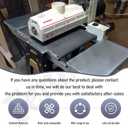 Drum Sander Feed Belt Conveyor (16-1/4" wide x 43-1/2") circumference length, Compatible with J-ET and Performax 16-32 Plus Drum Sander