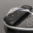 PELONIS PTH15A4BGB Ceramic Tower 1500W Indoor Space Heater with Oscillation, Remote Control, Programmable Thermostat & 8H Timer, ECO Mode, Tip-Over Switch & Overheating Protection, Gray