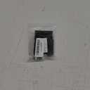2pcs Shower Door Guides, Glass Door Limit Slide with Stainless Steel Screws (Black) (black 60x50x20mm)
