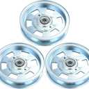 3PK 033-7201-25-5 3/4 Idler Pulley for Bad Boy MZ Magnum 54 Decks | Replaces Bad Boy 033-2000-00 033-7201-00 033 7201 00 033 7201 25 033-8000-00 15422 for Bad Boy ZT Elite 60, Maverick 60 Mower