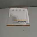 Shower Splash Guard Kit, Large Splash Guards for Bathtub Waterproof Self-Adhesive Shower Corner Guards to Keep Water in Shower or Bath, Pack of 2 (9.25 x 9.25 inches) (White)