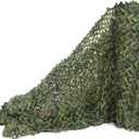 WINWAY Camo Netting Camouflage Net Bulk Roll Sunshade Mesh Net for Hunting Shooting Military Theme Party Decoration Woodland Camo 4.9' x 13.12' ft