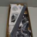 SMARTSTANDARD 6.8FT Barn Door Hardware Kit, Sliding Barn Door Track -Smoothly and Quietly -Easy to Install -Includes Step-by-Step Installation Instruction Fit 40" Wide Door Panel (J Shape Hanger)