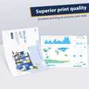 410A Compatible Toner Cartridges Replacement for HP 410X CF410A CF411A CF412A CF413A for M477fnw M477fdw M477fdn M452dn M452nw M452dw Printer, 4-Pack