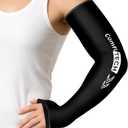 ComfiTECH Wrist and Arm Ice Pack Wrap, Targeted Recovery for Pitchers, Golfers and Tennis Players, Features an Extended-Length Sleeve Design with Cooling Flexible Gel for Arm, Elbow and Wrist, Medium