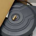 Retractable Garden Hose Reel 90 ft x 5/8 inch Automatic Slow Return 9 Sprayer Nozzle Any Length Lock Heavy Duty Wall-Mounted Hose Reels for Outside 180 Swivel UV Resistant