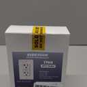 ELECTECK 2 Pack GFCI Outlets 20 Amp, Non-Tamper Resistant, Decor GFI Receptacles with LED Indicator, Ground Fault Circuit Interrupter, Wallplate Included, ETL Listed, White