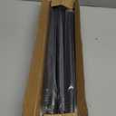 Black Shower Curtain Rod 31 to 80 Inch,1 Inch Diameter Adjustable Spring Tension Stainless Steel Telescoping Rod,Easy Install,No Rust