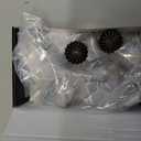 Asidrama 10 Pack Oil Rubbed Bronze Kitchen Cabinet Knobs for Dresser Drawers - Zinc Hardware (Single Hole Knob)