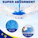 XPCARE 50 Count Disposable Male Dog Diapers, Male Dog Wraps,Super Absorbent Leak-Proof Fit (Small)