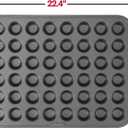 GoodCook 48-Cup Nonstick Steel Mini Cupcake and Muffin Pan, Gray