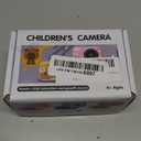 Kids Camera, 48MP Digital Camera for Kids with Dual Lens, 8X Zoom, IPS Screen, Music & Games, Gift for Children Ages 312, Blue