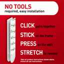 Command 20 lb XL Heavyweight Picture Hanging Strips 10 Pairs (20 Command Strips), Damage-Free Hanging Picture Hangers, Heavy Duty Wall Hanger for Home Decor, White Adhesive