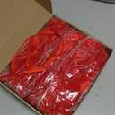 Christmas Decorations - 6 Ft Red Velvet Bow Garland - Xmas Decor for Mantel Fireplace Shelf Cabinet Stand Door Window Frame Bedroom Living Room Home Entryway Indoor Holiday Decoration