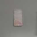 iFiLOVE for iPhone 17 Pro Bling Liquid Castle Fireworks Case, Cute Luxury Sparkle Flowing Glitter Quicksand Shockproof Protective Case Cover for Girls Women Kids (Pink)