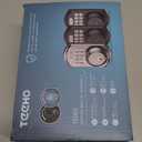 TEEHO TE001 Keyless Entry Door Lock with Keypad - Smart Deadbolt Lock for Front Door with 2 Keys - Auto Lock - Easy Installation - Matte Black