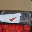 Partsam 12V LED Submersible Low Profile Rectangular Trailer Lights, Waterproof LED Combination Trailer Tail Light Kit Stop Brake License Plate Turn Running Lights Sealed for Boat Trailer Lights Truck