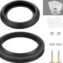 boeemi RV Toilet Seal Kit Replacement for Thetfords Toilet Parts- Ball Seal 34120 & Mounting Hardware Kit, Compatible with Aqua Magic Style Plus, Style II and Residence