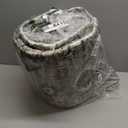 Washable Area Rugs for Living Room: 8x10 Rug Boho Vintage Rugs Stain Resistant Non Slip Low Pile Lightweight Soft Carpets for Bedroom Kitchen Dining Room Nursery Kids Room Farmhouse Home Office (Green and Beige)