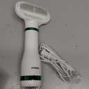 Pet Hair Dryer for Small-Sized Dogs and Cats | 2-in-1 Dog Hair Dryer with Self Cleaning Slicker Brush | Dog Blow Dryer | 300 Watts, Overheat Protection, Portable, Adjustable Temperature