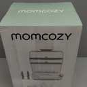 Momcozy 3 Layers Large Bottle Sterilizer and Dryer, Fast Sterilize and Dry, Universal Bottle Sterilizer for All Bottles & Breast Pump Accessories, Touch Screen & Auto-Off Bottle Sanitizer, Green