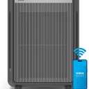 Winix 9800 4-Stage True Hepa Air Purifier with WiFi and PlasmaWave, 500 Sq Ft,Black,Large, 11.8"D x 16.5"W x 23.2"H