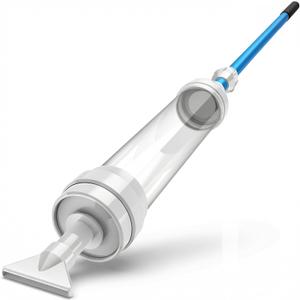 Spa Vacuum for Hot Tub, No Pumping, No Batteries or Electricity, Portable Vacuum Spa Vac Cordless, Handheld Hot Tub Vacuums Picks Up Sand, Leaves & Debris, Water Pressure Powered